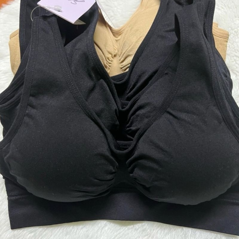 sabina happy bra freesize sbxa889 เสื้อชั้นใน ซาบีน่า ฟรีไซส์ ไร้โครง แบบสวม