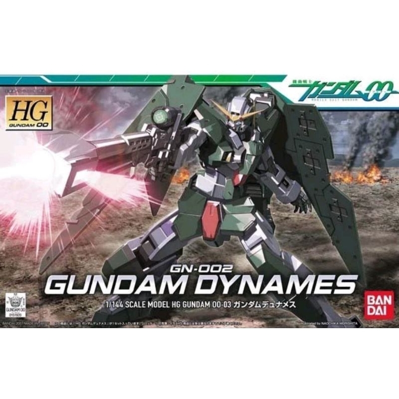(ลด10%เมื่อกดติดตาม) HG 1/144 GN-002 Gundam Dynames