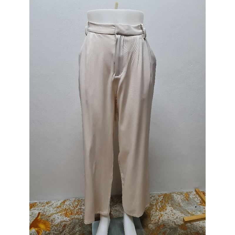 กางเกงขายาว grl มือสอง size m #b250