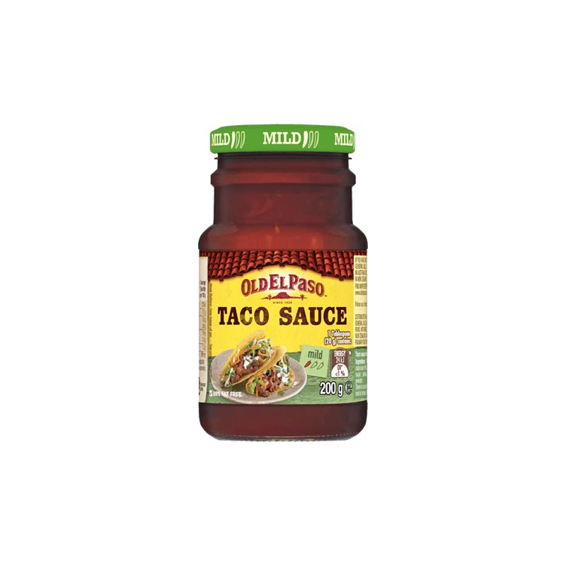 Old El Paso Taco sauce 200 g. ซอสทาโก้ ชนิดเผ็ดน้อย นำเข้าจาก สเปน🇪🇸