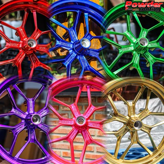 ⚡️ส่งโคตรด่วน⚡️สีฝุ่น Candy สีพาวเดอร์โค๊ท POWDER COATING แบ่งจำหน่ายออเดอร์ละ 1กิโลสีผลิตใหม่ทุกเฉด
