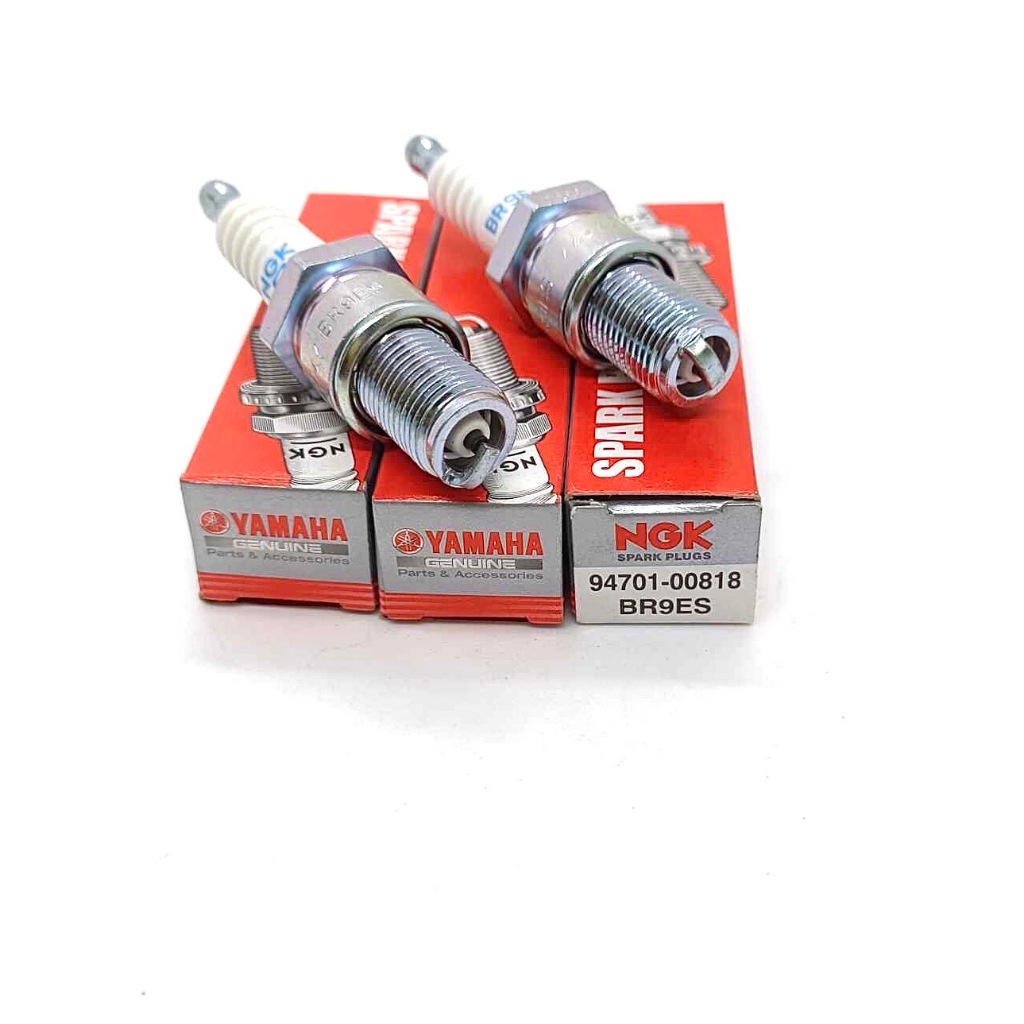 หัวเทียน T-Z-M แท้yamaha(ยามาฮ่า) BR9ES หัวเทียน NGK BR9ES ใส่VR TZR TZM spark plug  KR เซอร์ปิโก้ ว