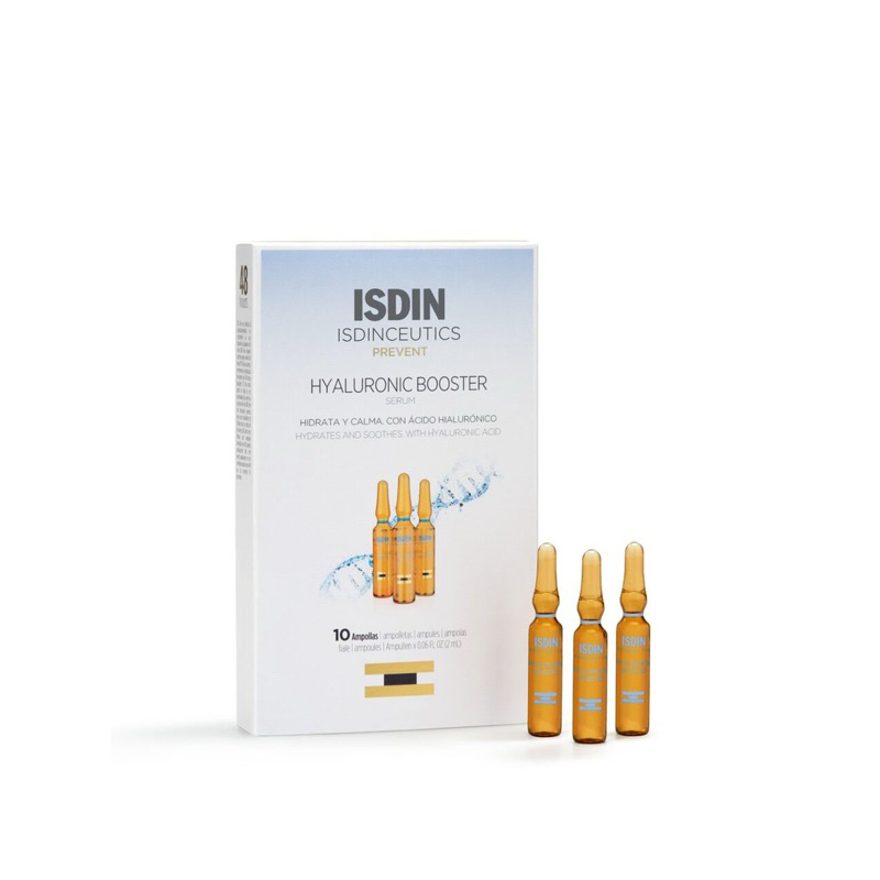 ISDIN Isdinceutice Hyaluronic Booster Hydrating Serum 10 Ampoules