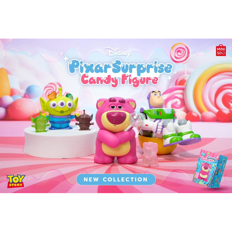 [แบบเลือกตัวได้] กล่องสุ่ม Toy Story Disney (Surprise Candy) ลิขสิทธิ์แท้ จากMiniso💖