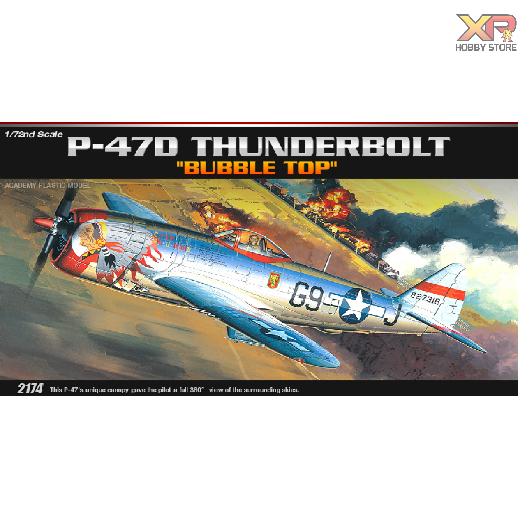 [Academy Model] 1/72: P-47 "THUNDERBOLT" (AC 12491)