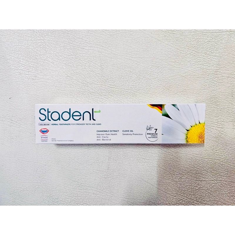 STADA Stadent Herbal Toothpaste 100g. ยาสีฟันสมุนไพร สตาเดนท์