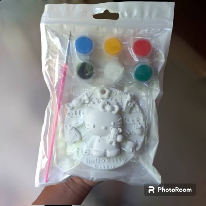 ตุ๊กตาระบายสีปูนพลาสเตอร์50ชุด