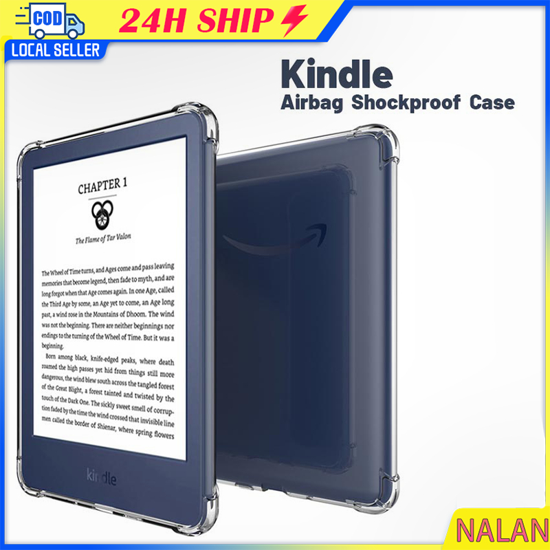 พร้อมส่ง เคส kindle กันกระแทก 4 มุม แบบใส เคสซิลิโคนนิ่ม สําหรับ kindle paperwhite 4 /5 Oasis23  จัด