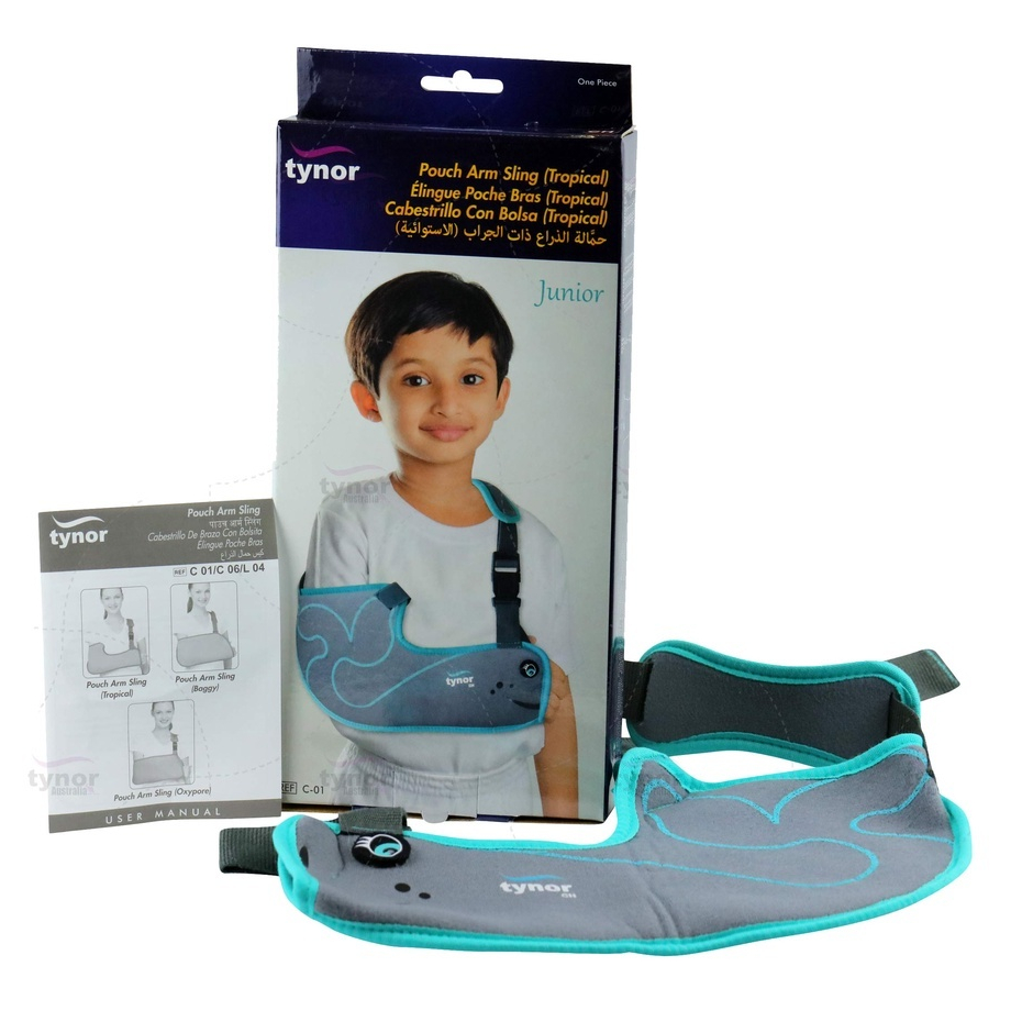 Tynor C01 Pouch Arm Sling Tropical (CH) อุปกรณ์พยุงแขนสำหรับเด็ก