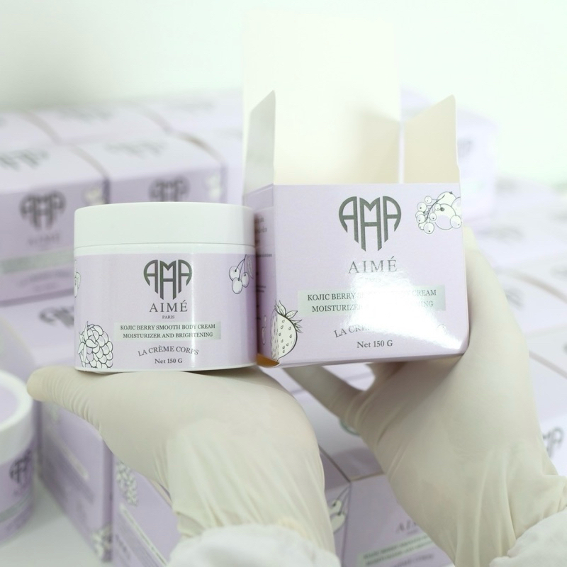 Aime Kojic Berry smooth body cream Moisturizer and brightening