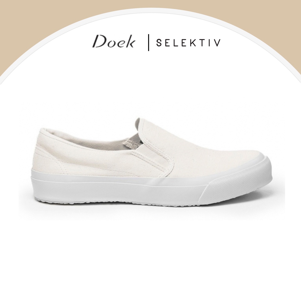 DOEK SLIP ON  " WHITE "