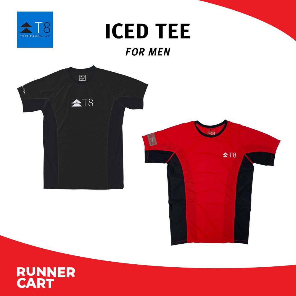 T8 Men Iced Tee เสื้อวิ่งแขนสั้น