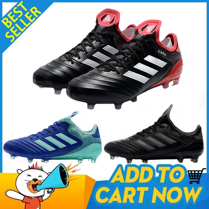 【IN STOCK】Adidas_Copa 18.1 รองเท้าฟุตบอล รองเท้าสำหรับเตะฟุตบอล คุณภาพดี Football Studs soccer shoes