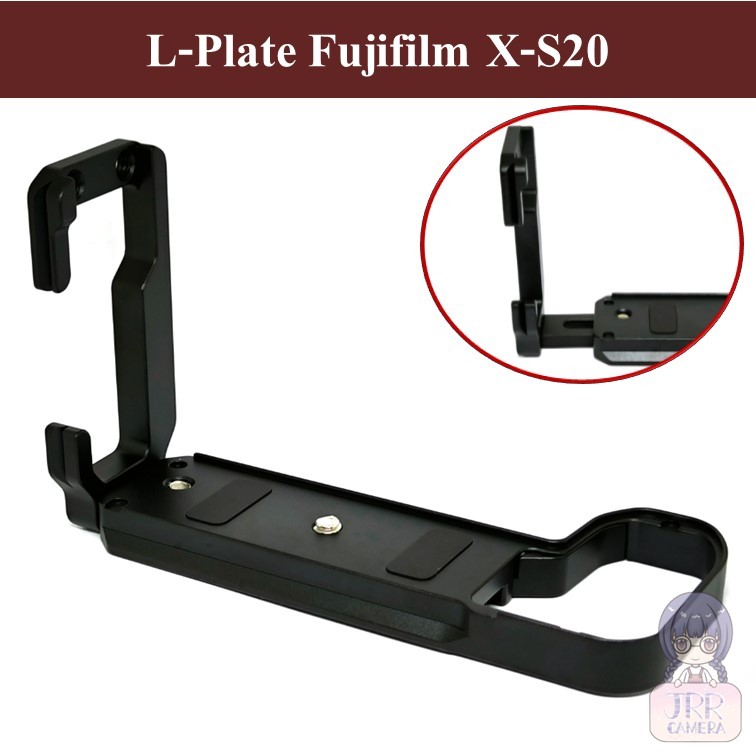 L-PLATE สำหรับ Fujifilm X-S20 by JRR / L PLATE Fuji XS20 / Fujifilm XS20 / HAND GRIP / L BRACKET PLA