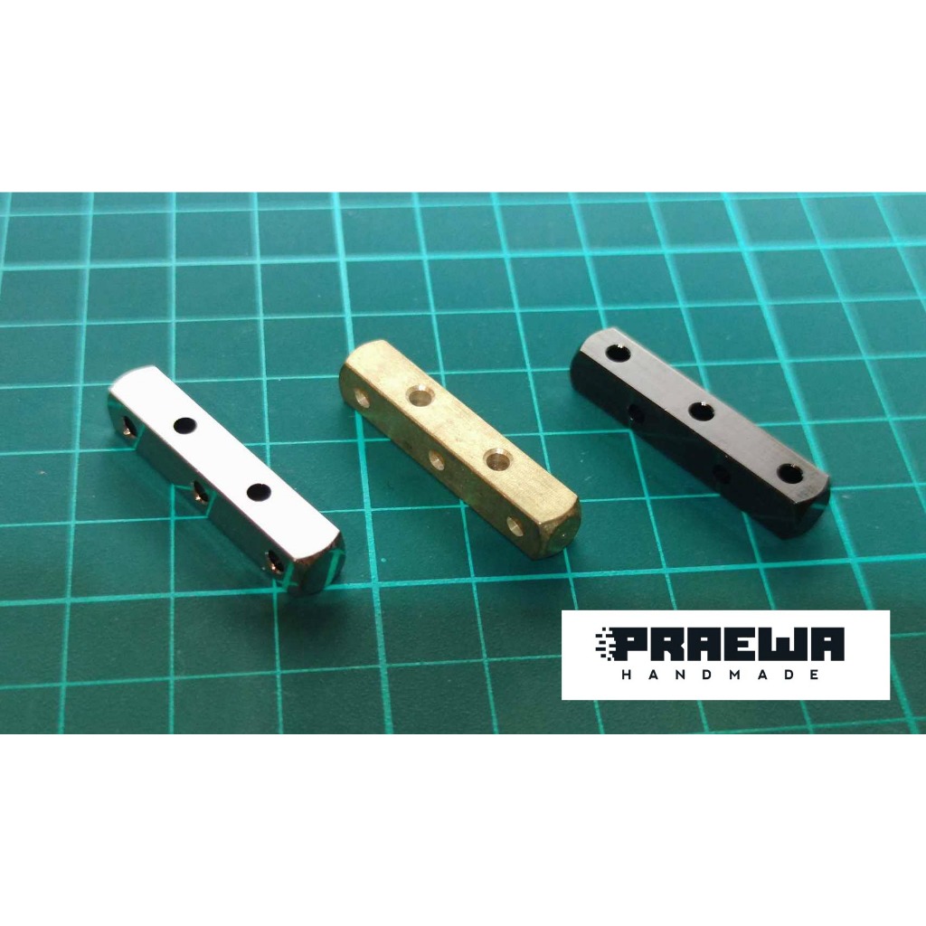 ตุ้มถ่วง บล็อกเล็ก 6mm สำหรับ รถ Mini4wd - Mass Damper Block (6x6x32mm)