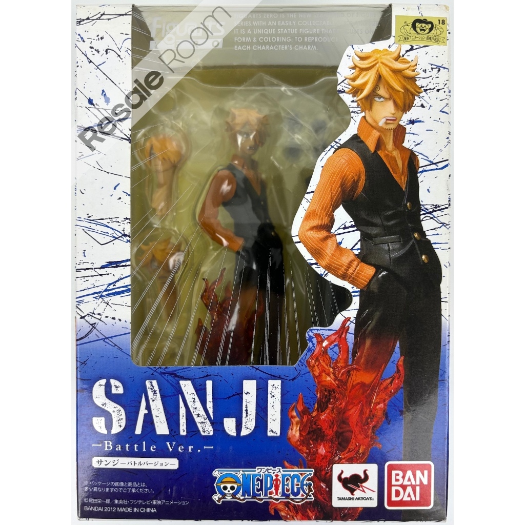 [Lot JP] FZ Sanji Battle Ver. ซันจิ เวอร์ชั่น ต่อสู้ ขาไฟ โมเดล วันพีช ของแท้ One Piece Bandai Figua