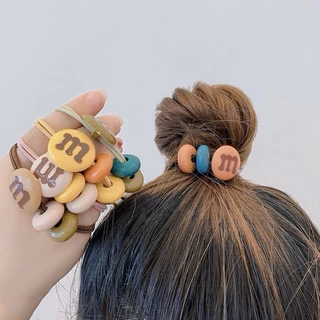 หนังยางรัดผม น่ารัก ลูกอมM&M รหัสY02