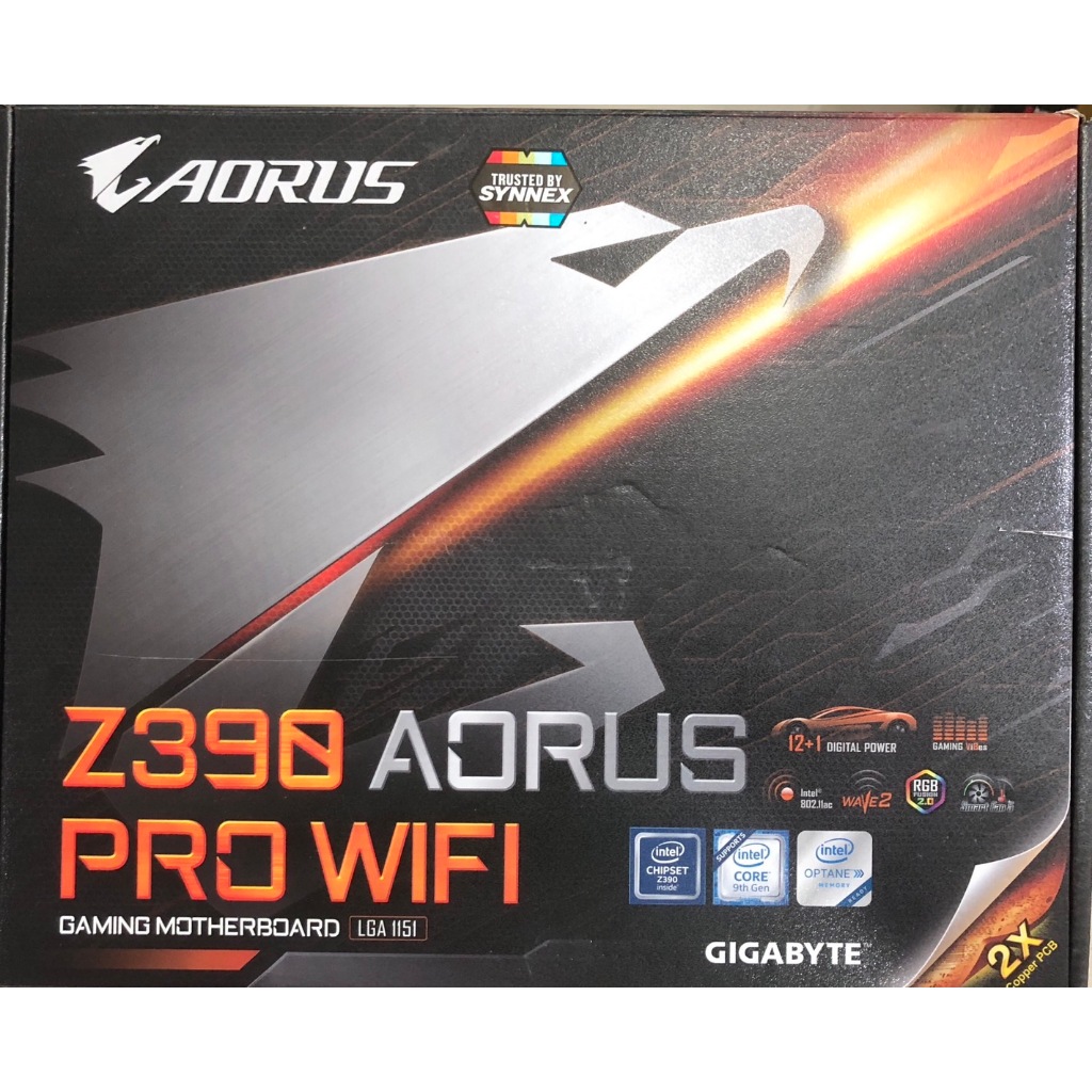 MAINBOARD (เมนบอร์ด) GIGABYTE Z390 AORUS PRO WIFI มือสอง