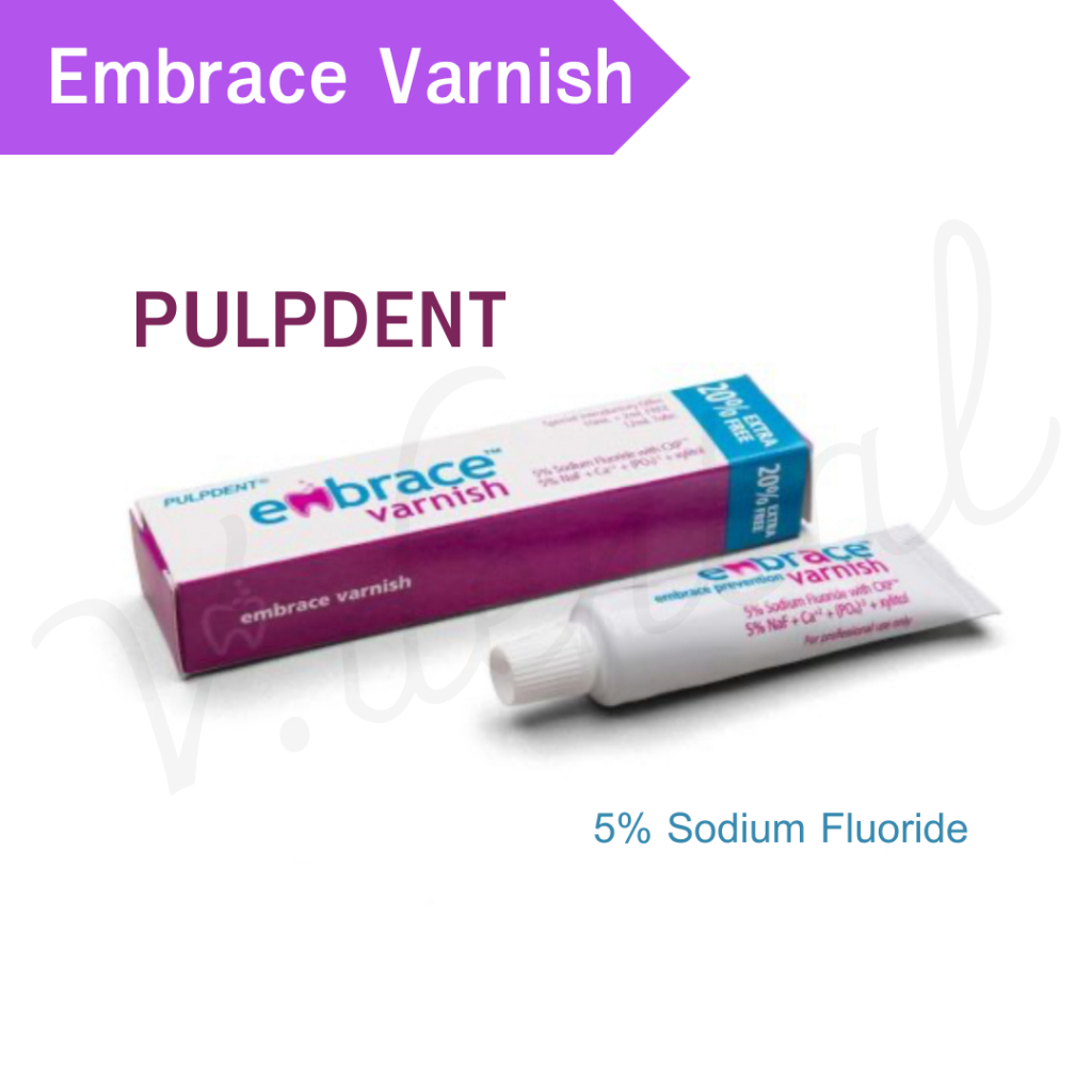 PULPDENT Embrace varnish พร้อมส่งของแท้!!!