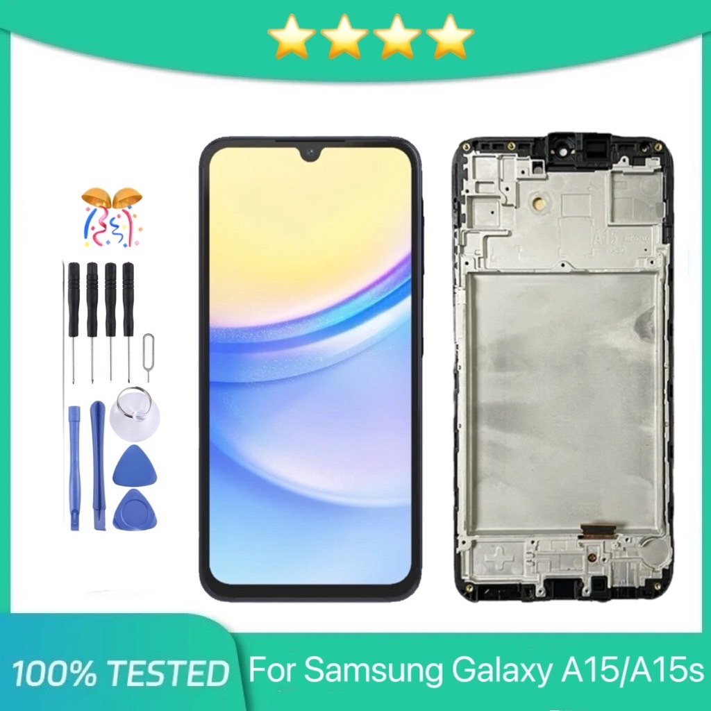 หน้าจอ samsung A15 / A15sจอชุด จอ+ทัช ซัมซุง กาแลคซี่ A15 5G/A15 4G Lcd Screen Display Touch samsung