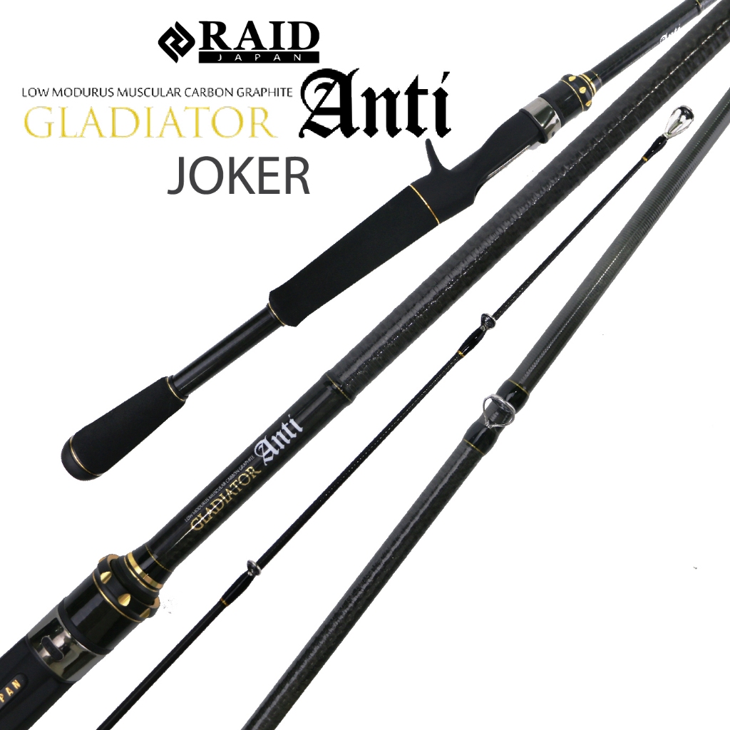 คันเบ็ด RAID JAPAN GLADIATOR ANTI JOKER