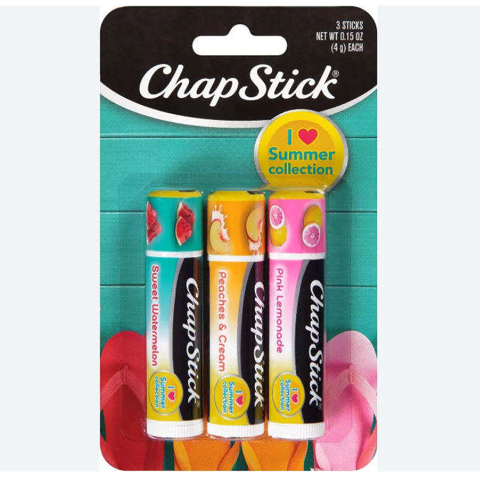 แท้💯% [เคาน์เตอร์อเมริกา/เช็คใบเสร็จได้] ลิปบาล์ม ลิปมัน Chapstick Lip Balm