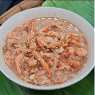 กุ้งจ่อม รสชาติอร่อย ไม่คาว ทำสดใหม่ แพ็คใส่ถุงซีนสูญญากาศ ขนาด 500 กรัม