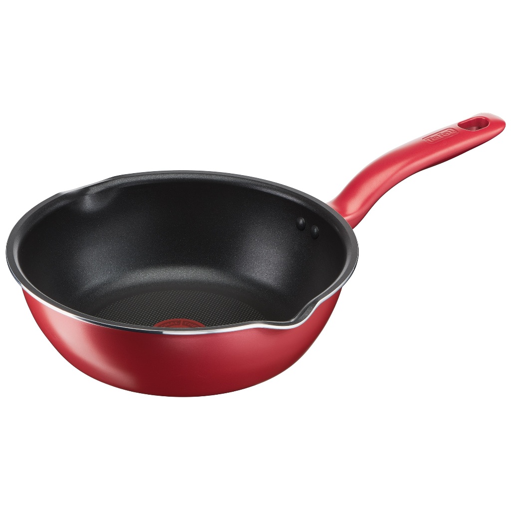 Tefal  So Chef กระทะก้นลึก ก้นอินดักชั่น  เคลือบไทเทเนียม ขนาด 24 ซม. รุ่น G1358496