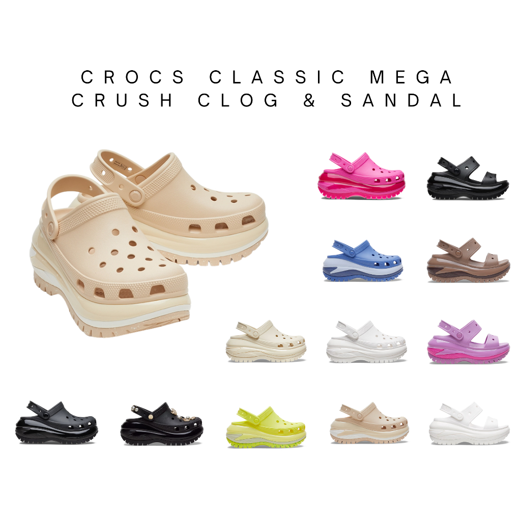 [Pre Order] Crocs classic mega crush clog