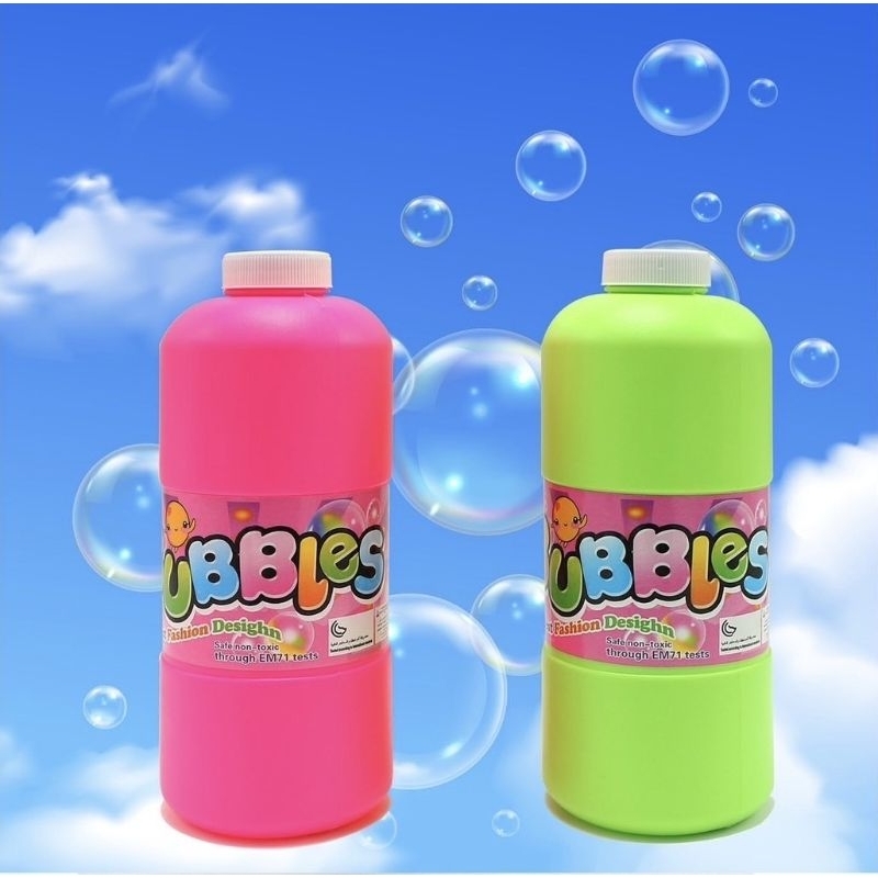 Clever Toys น้ำยาเป่าฟองอย่างดีขนาด 1ลิตรบรรจุขวด