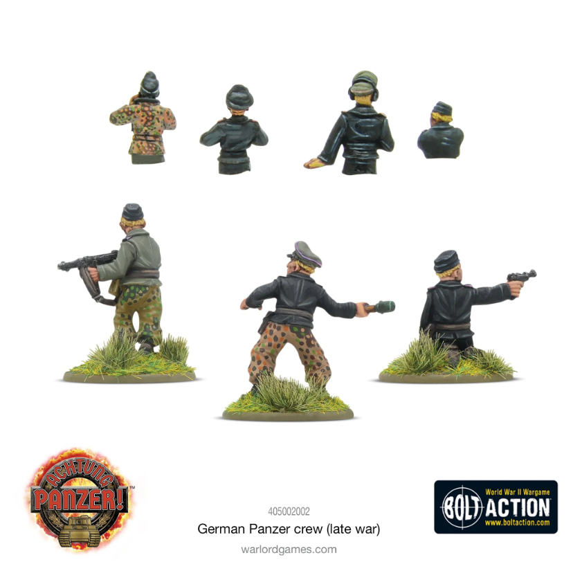 [พร้อมส่ง]German Panzer Crew (late war)