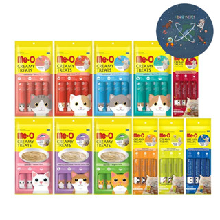 แมวเลีย มีโอ Me-o Creamy treats ขนาด 15g.x 4 ซอง