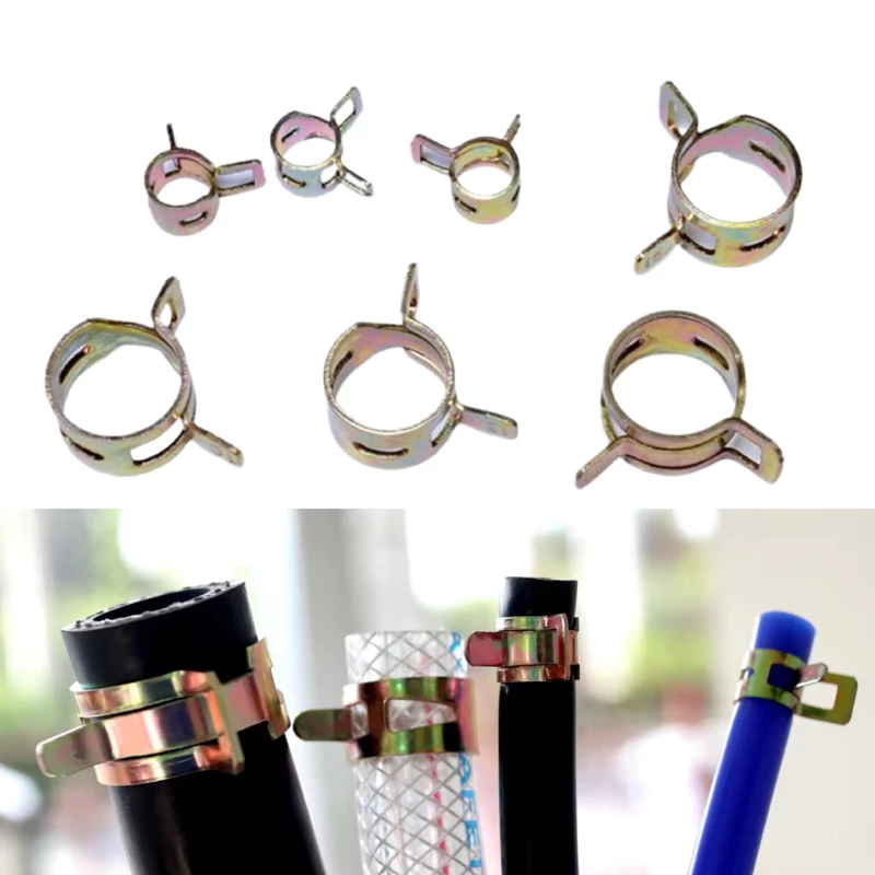 Spring Clamp สปริงรัดท่อ คลิปหนีบสายน้ำมัน สีดำ ขนาด 5-27 มม thumbnail 7