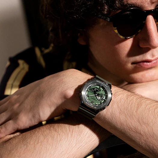 CASIO G-SHOCK​ GM-2100B-3ADR ของแท้ ประกันศูนย์ CMG