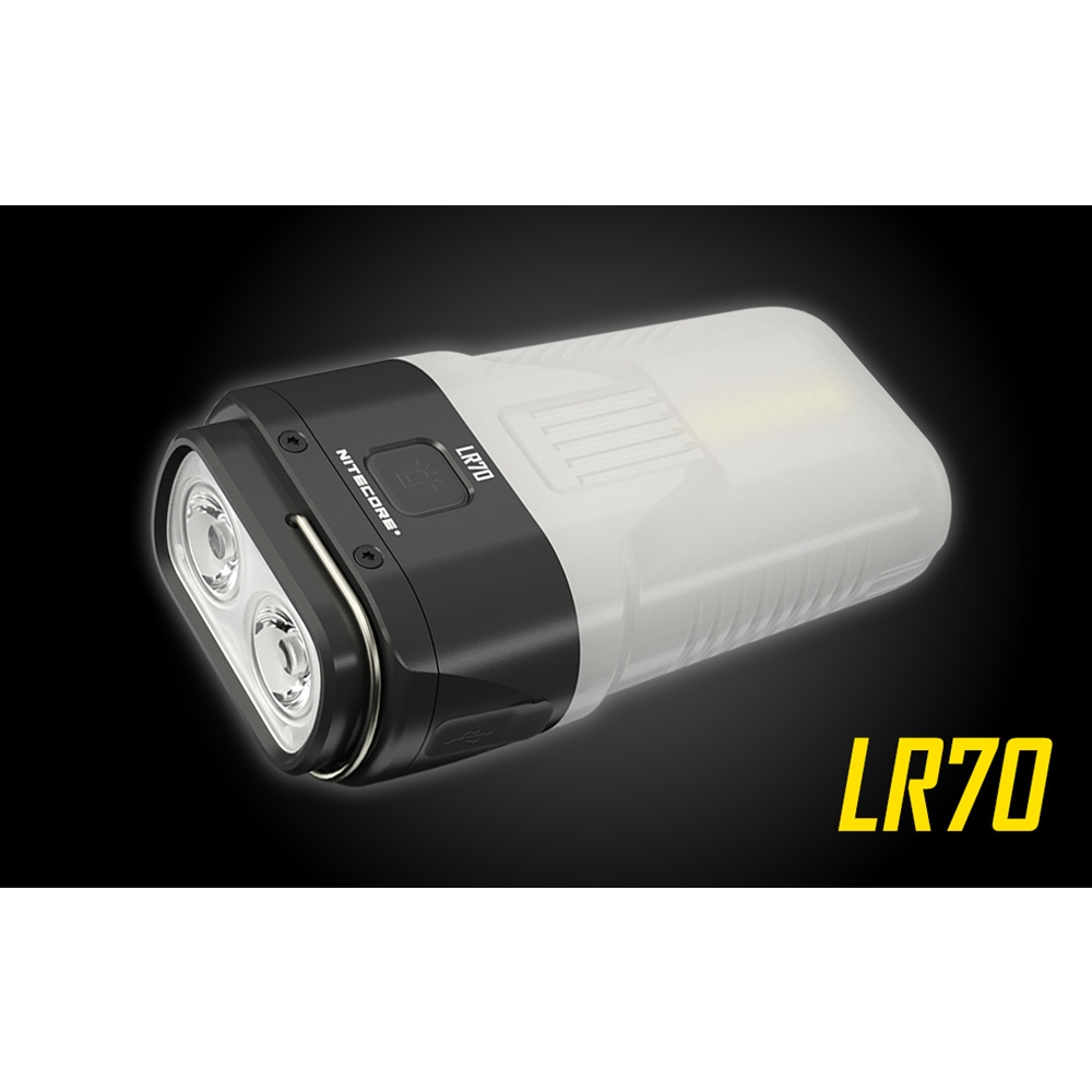 Nitecore LR70 3-in-1 3000 lumen USB-C Rechargeable Lantern Flashlight