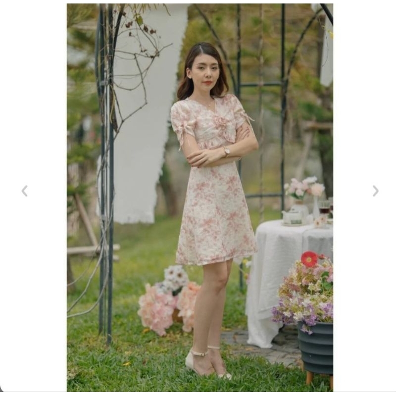 La Rose Ribbon Tie Dress ของ PYN brand