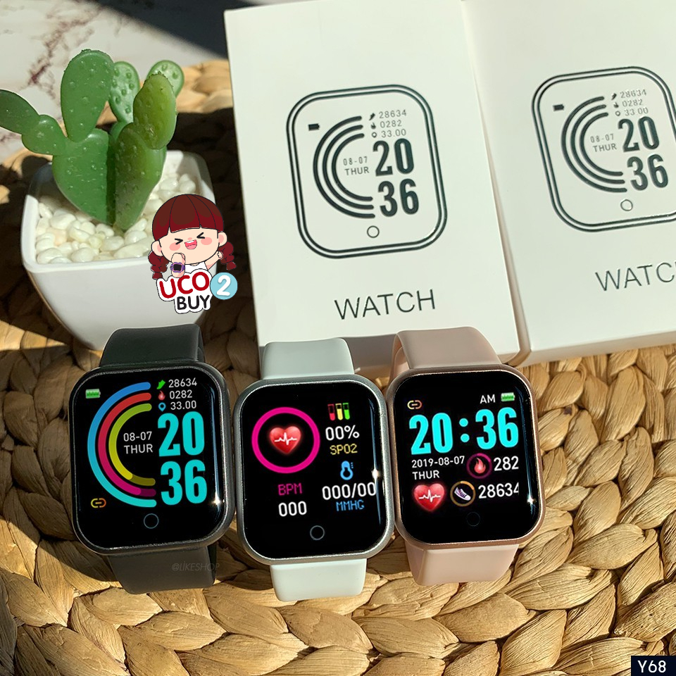 🔔ลูกค้าใหม่ลดสูงสุดถึง80%🔔D20 นาฬิกาสมาร์ท Smart Watch รองรับภาษาไทย วัดชีพจร ความดัน นับก้าว ส่งจากไทย