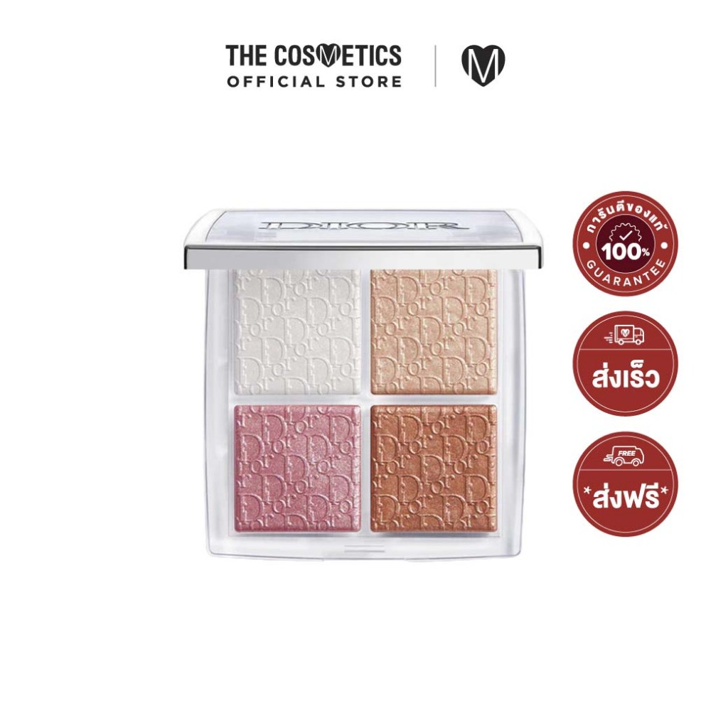 Dior Backstage Glow Face Palette Highlighter & Blush 10g เฟซพาเลทบลัชออนและไฮไลท์