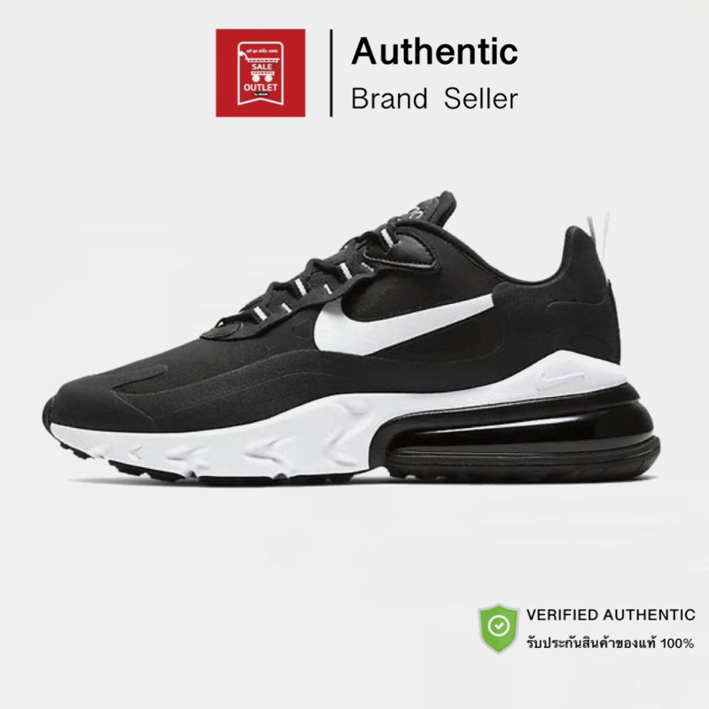 รองเท้า Nike Air Max 270 React 'Black' รับประกันลิขสิทธิ์แท้100%