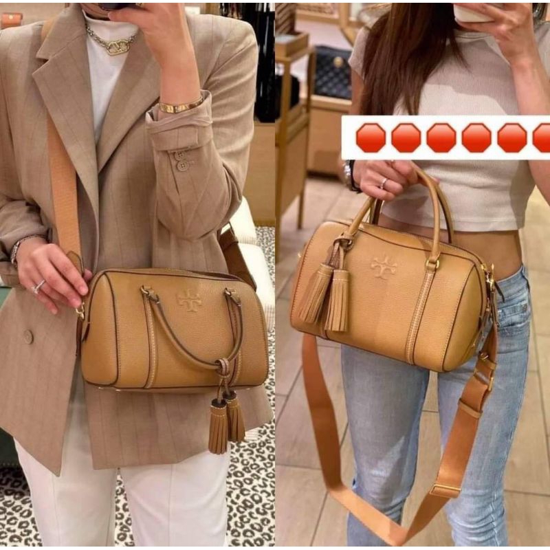 🌻 ทรงหมอน  กระเป๋า Tory Burch 141955 Thea Satchel