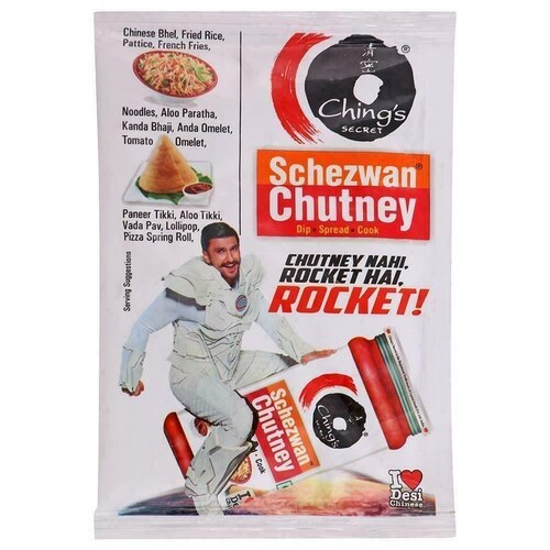 chings Secret  schezwan Chutney - Schezwan,90g pouch (3pack