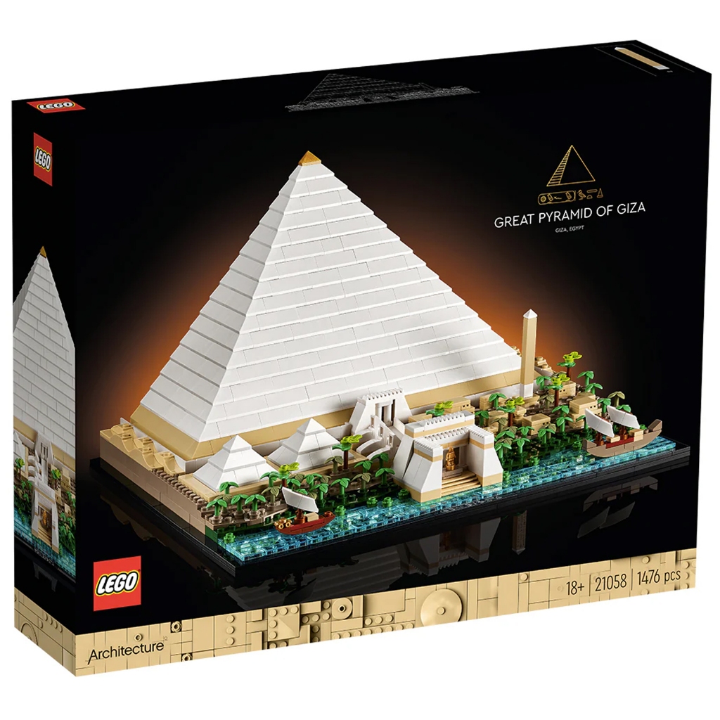 21058 : LEGO Architecture Great Pyramid of Giza (สินค้ากล่องไม่สวย)