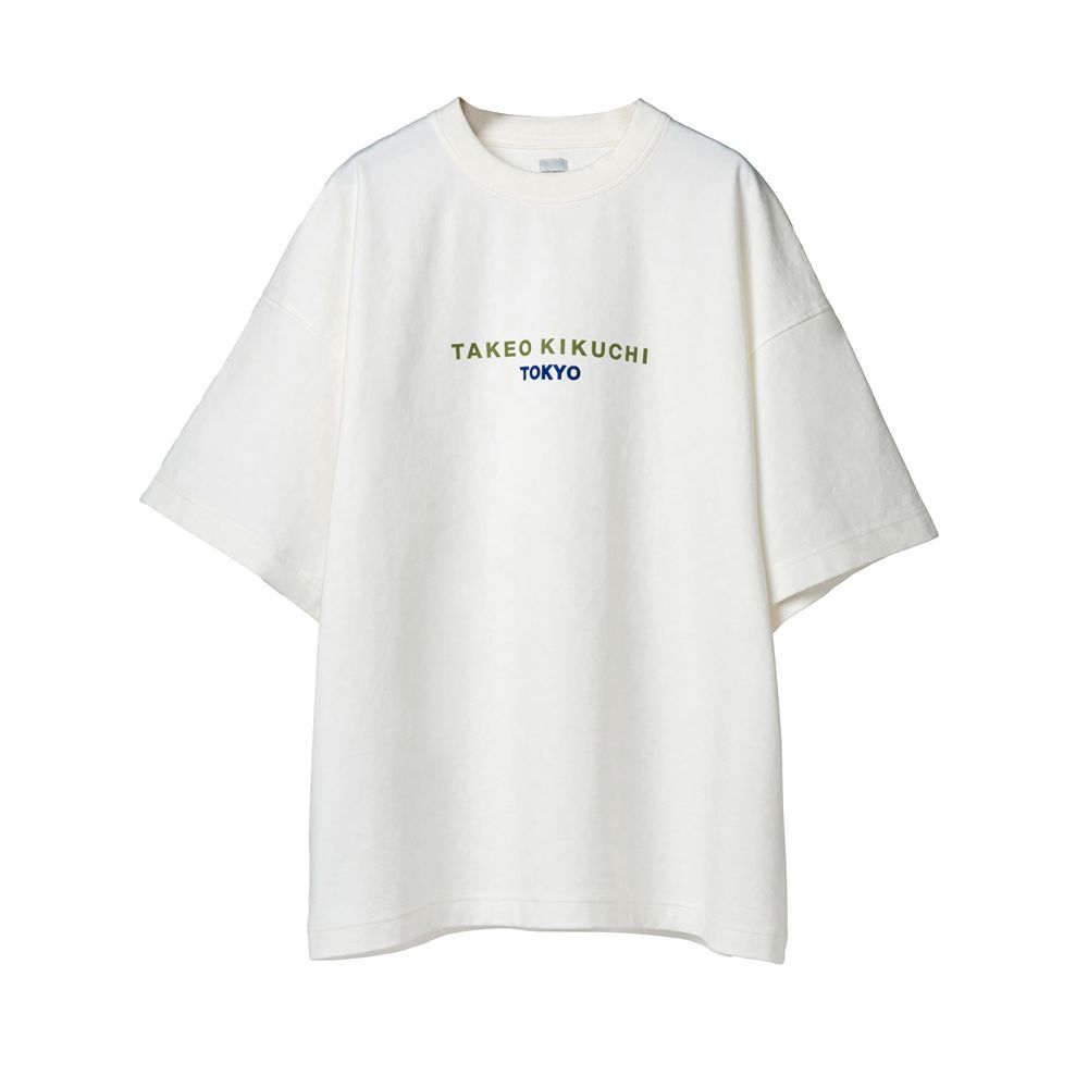 TAKEO KIKUCHI เสื้อยืด SOFT UV-CUT PRINTED T-SHIRT