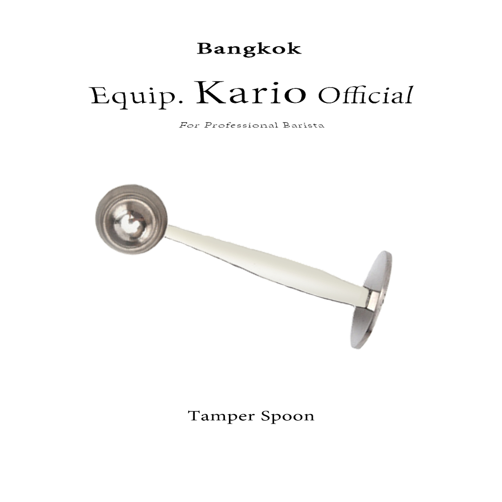 จัดส่งทันที |  ใช้กับเครื่องชงกาแฟเอสเพรสโซ่ ด้านเป็นแทมเปอร์กดกาแฟ  ใช้ตักและตวงผงกาแฟ อีก tamper spoon ราคา ถูกที่สุด ดีลบีเคเค
