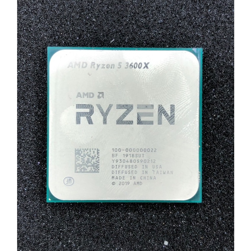 CPU (ซีพียู) AMD RYZEN 5 3600X 3.8 GHz (SOCKET AM4) มือสอง มีแต่ตัว CPU