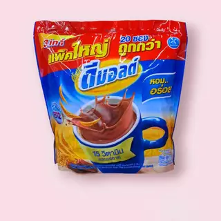 เครื่องดื่มช็อกโกแลตมอลต์ปรุงสำเร็จ สูตรมอลต์ พลัส (ตราดีมอลต์ 3 อิน 1) ขนาด550-700กรัม