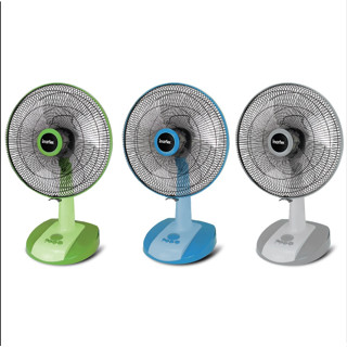 IMARFLEX พัดลมตั้งโต๊ะ 16 นิ้ว 3 ใบพัด มี 4 สีให้เลือก รุ่น …