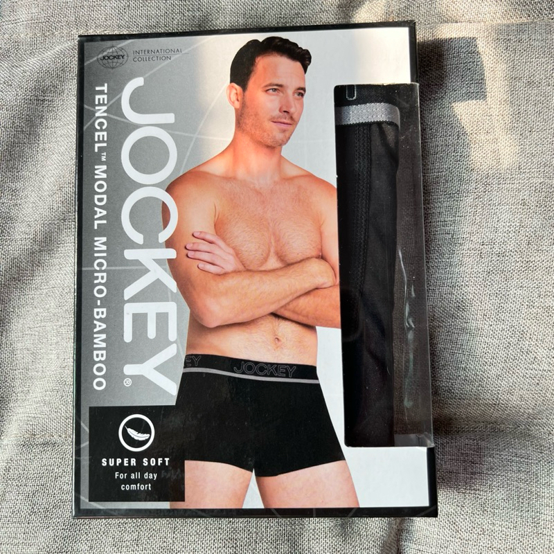 กับ SPayLater › JOCKEY TENCEL MODAL MICRO-BAMBOO UNDERWEAR SIZE L BLACK TRUNK