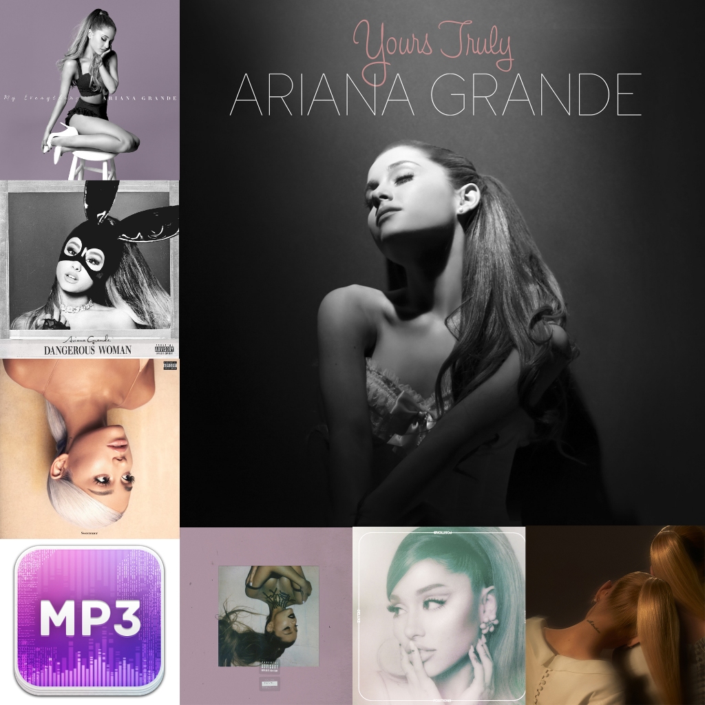 (USB) MP3 / (USB) FLAC (Hi-Res AUDIO) สากล Arianaa Grande ปี 2013 - 2024 💥 7อัลบั้ม + อัลบั้มรวม 5อัลบั้ม รวม 12อัลบั้ม