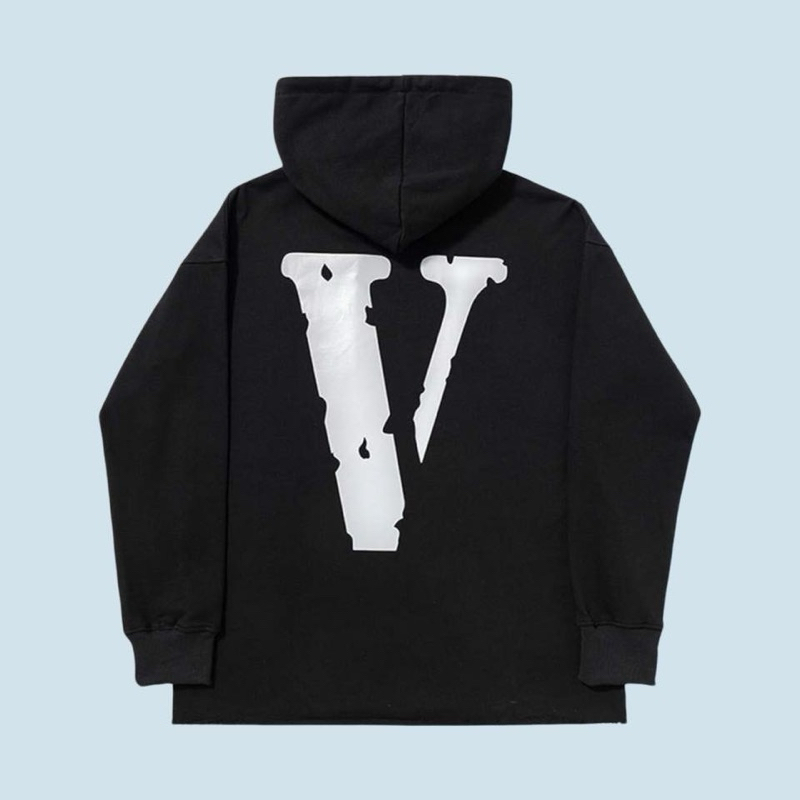 Vlone - 3M Reflective Hoody Black/Grey